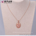 32144 Rose Gold Color Oval Mary Pendant, Mother and Child Pendant jewellry